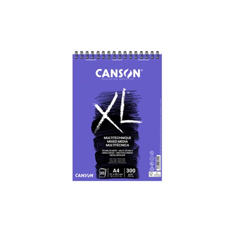 Album XL Mix - A4 - 300 gr - 30 fogli - Canson