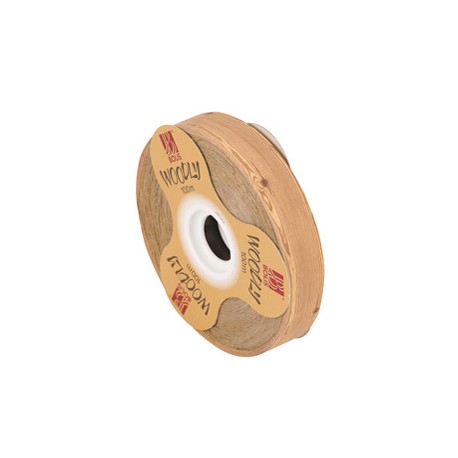 Rotolo nastro Woodly - legno goffrato - 24mm x 100mt - Bolis