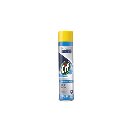 Spray Multi Surface - antistatico - profumo di pulito - 400 ml - Cif