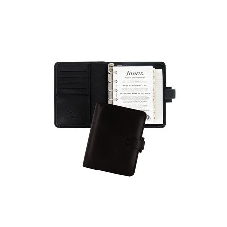 Organiser Metropol Pocket - similpelle - nero - 14,6 x 11,5 x 3,5cm - Filofax