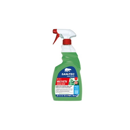 Sgrassatore disinfettante Multi Activ - trigger 750 ml - non profumato - Sanitec