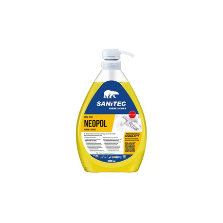 Detergente Neopol Piatti Gel Agrumi - 1 L - Sanitec