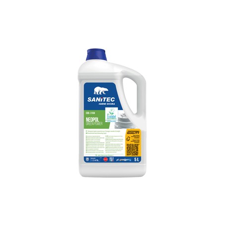 Detergente piatti Green Power - tanica 5 L - Sanitec