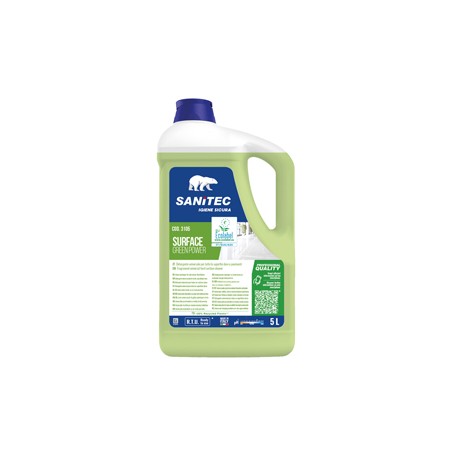 Detergente pavimenti Surface Green Power - 5 L - floreale - Sanitec