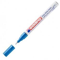 Marcatore permanente a vernice 780 - punta tonda extra fine - 0,8 mm - blu  - Edding