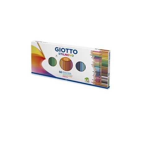 Pastelli Stilnovo - diametro mina 3,3 mm - Giotto - astuccio 50 pezzi