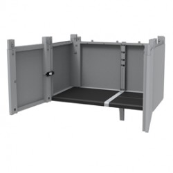 Kit Transforming Extension - per armadi Modular - 78 x 43,6 x 41,4 cm - PPL - grigio - Terry