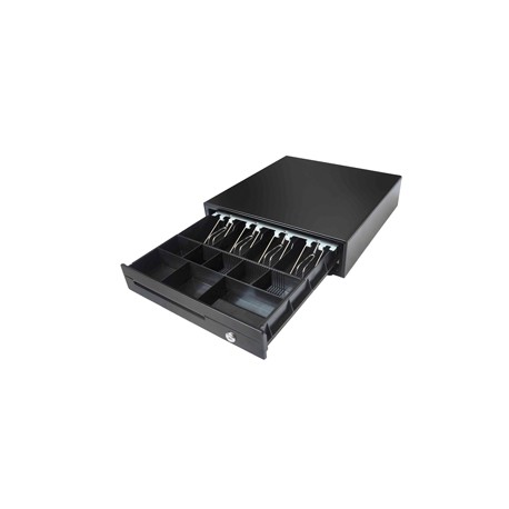 Cassetto portadenaro DCE410 - 41 x 42 x 10 cm - nero - Iternet