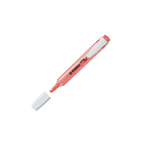 Evidenziatore Swing Cool - punta a scalpello - tratto 1 - 4 mm - rosso - Stabilo