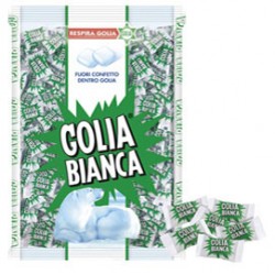 Caramelle Golia Bianca - busta da 1kg (400 pezzi circa)