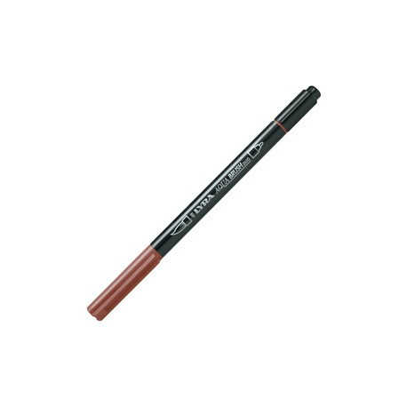 Pennarello Aqua Brush Duo - punte 2/4 mm - Bruno Van Dyck - Lyra