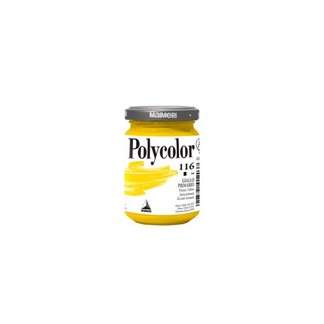 Colore vinilico Polycolor - 140 ml - giallo primario - Maimeri