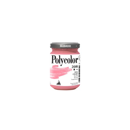 Colore vinilico Polycolor - 140 ml - rosa chiaro - Maimeri