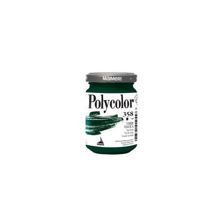 Colore vinilico Polycolor - 140 ml - verde vescica - Maimeri