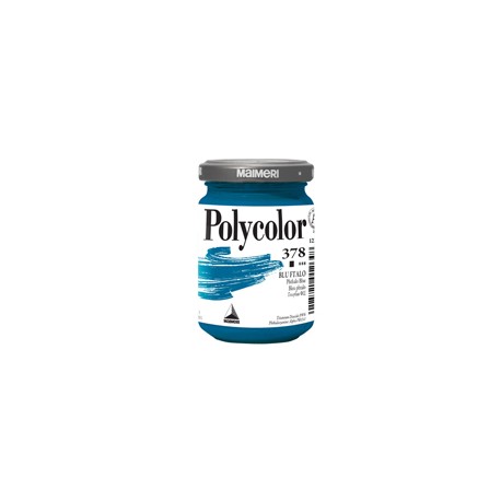 Colore vinilico Polycolor - 140 ml - blu ftalo - Maimeri