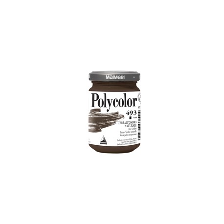 Colore vinilico Polycolor - 140 ml - terra d'ombra naturale - Maimeri