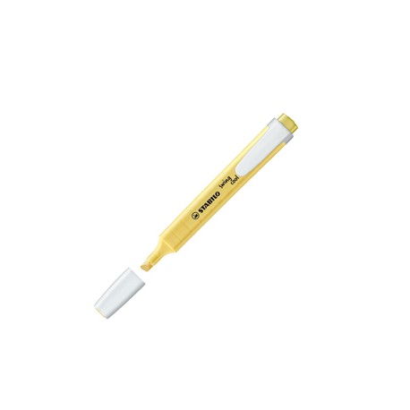 Evidenziatore Swing Cool pastel - punta a scalpello - tratto 1 - 4 mm - giallo banana 144 - Stabilo