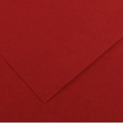 Foglio Colorline - 70x100 cm - 220 gr - rosso granata - Canson