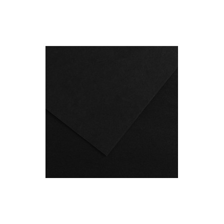 Foglio Colorline - 70x100 cm - 220 gr - nero - Canson