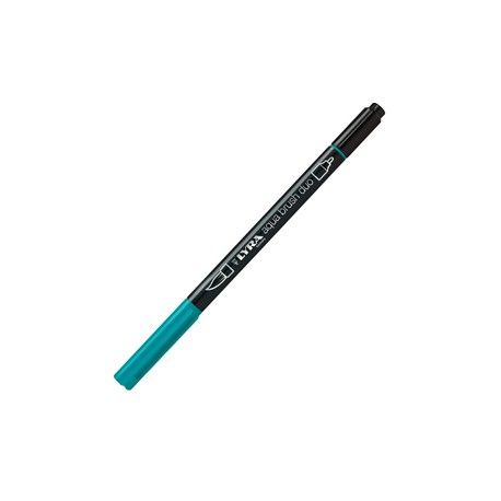 Pennarello Aqua Brush Duo - punte 2/4 mm - verde Paolo Veronese - Lyra