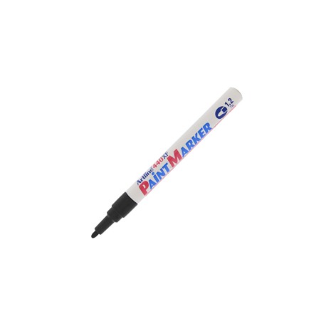 Marcatore permanente A 440 - a vernice - punta tonda fine - 1,2 mm - nero - Artline