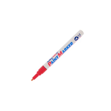 Marcatore permanente A 440 - a vernice - punta tonda fine - 1,2 mm - rosso - Artline