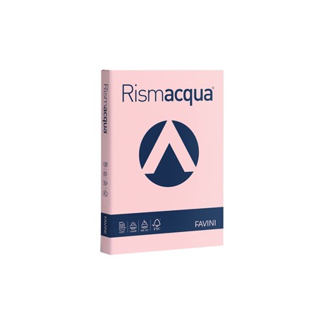 Carta Rismacqua - A4 - 90 gr - rosa 10 - Favini - conf. 300 fogli