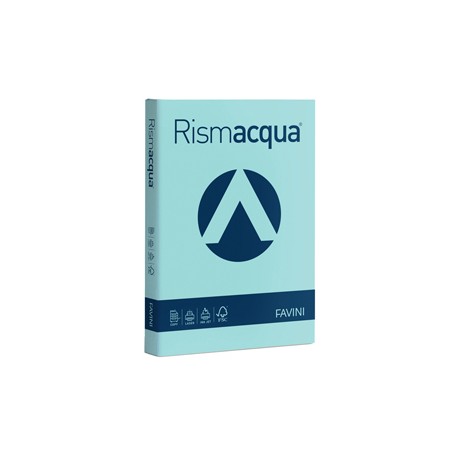 Carta Rismacqua Standard - A4 - 90 gr - celeste 08 - Favini - conf. 300 fogli