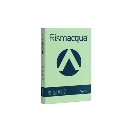 Carta Rismacqua Standard - A4 - 90 gr - verde chiaro 09 - Favini - conf. 300 fogli