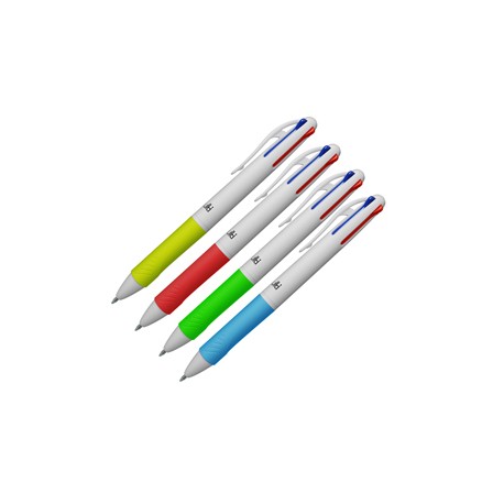 Penna a sfera 4 Multi Color - punta 1,00 mm - 4 colori - Osama