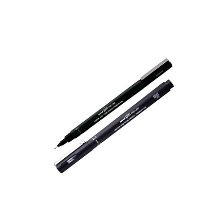 Pin fineliner - punta 0.5 mm - nero - Uni Mitsubishi