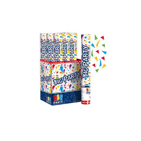 Sparacoriandoli Cannon - colori assortiti - gittata 8 mt - Big Party