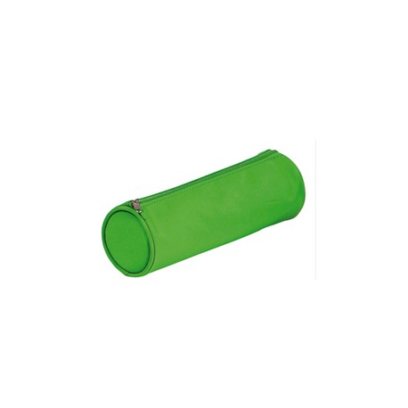 Astuccio Tombolino Basic con cerniera - 22x8Ø8cm - verde - Pagna