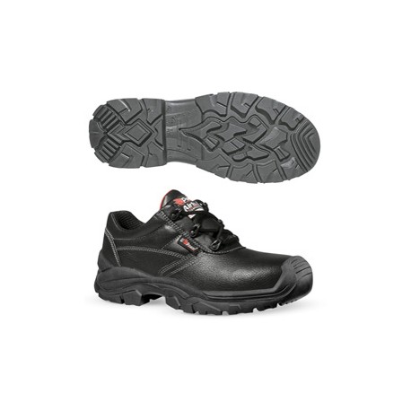 Calzatura di sicurezza Arizona UK S3 SRC Rock&roll - pelle grana mina idrorepellente - numero 40 - nero - U-Power