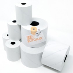 Blister rotoli carta termica BPA free - 62,5mmx30mt Ø50mm - 10 pezzi - Rotomar