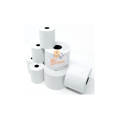 Blister rotoli carta termica BPA free - 62,5mmx30mt Ø50mm - 10 pezzi - Rotomar