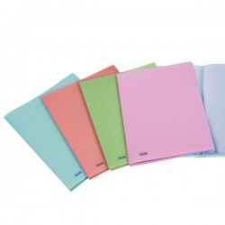 Portalistini Pastel - 40 buste - 22 x 30 cm - colori assortiti - Favorit