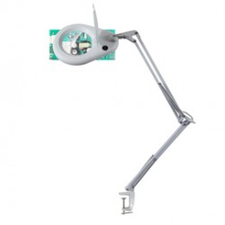 Lampada Zoom - a led - con lente di ingrandimento - 7,7 W - bianco - Unilux