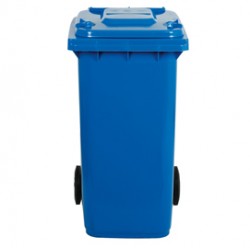 Bidone carrellato - 48x55x93 cm - 120 L - blu - Mobil Plastic