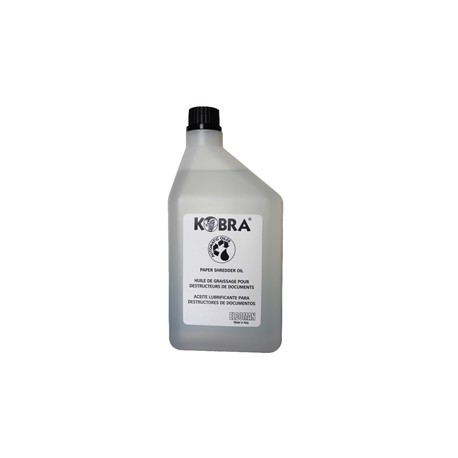 Olio per distruggidocumenti - Kobra - flacone 1 L