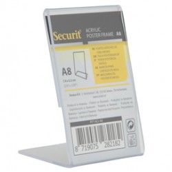 Display a L - 8 x 5,2 x  4,1 cm (A8) - Securit