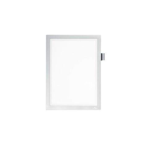 Cornice Duraframe - magnetica - A4 - 21 x 29,7 cm - argento - Durable