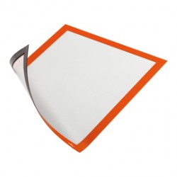 Cornice Duraframe Magnetic - A4 - 21 x 29,7 cm - arancio - Durable