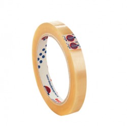 Nastro adesivo 330 - 0,9 cm x 66 m - PVC - trasparente - Eurocel