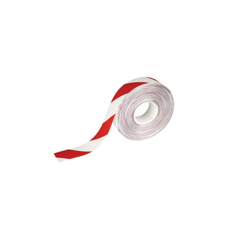 Nastro adesivo DURALINE STRONG 50/07 1726 - permanente - 5 cm x 30 m - rosso/bianco - Durable