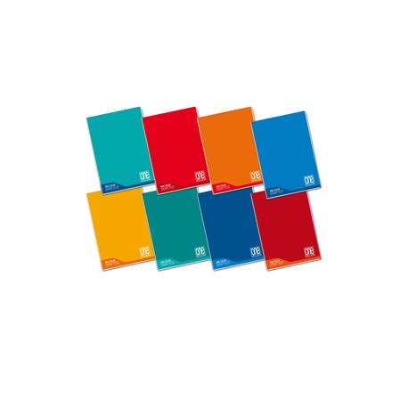 Maxiquaderno Linea Blu One Color - A4 - 5 mm+ - 18 + 1 fogli - 100gr - Blasetti