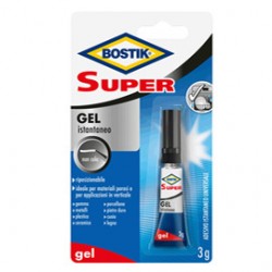 Colla istantanea universale - Ultra Rapdio Gel - 3 gr - trasparente - Bostik