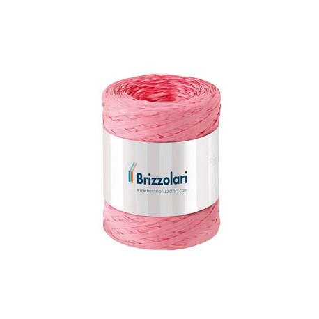 Nastro Rafia sintetica - rosa 05 - 5mmx200mt - Brizzolari