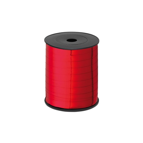 Rocca di nastro 6870 - metal - 10mmx250mt - rosso 07 - Brizzolari