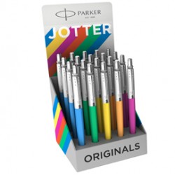 Expo 20 penne a sfera M Jotter Orig. Plastic assor. (ma/ar/ve/gi/bl) Parker